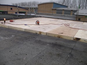 Squash Court Roofing work Feb 2013 001